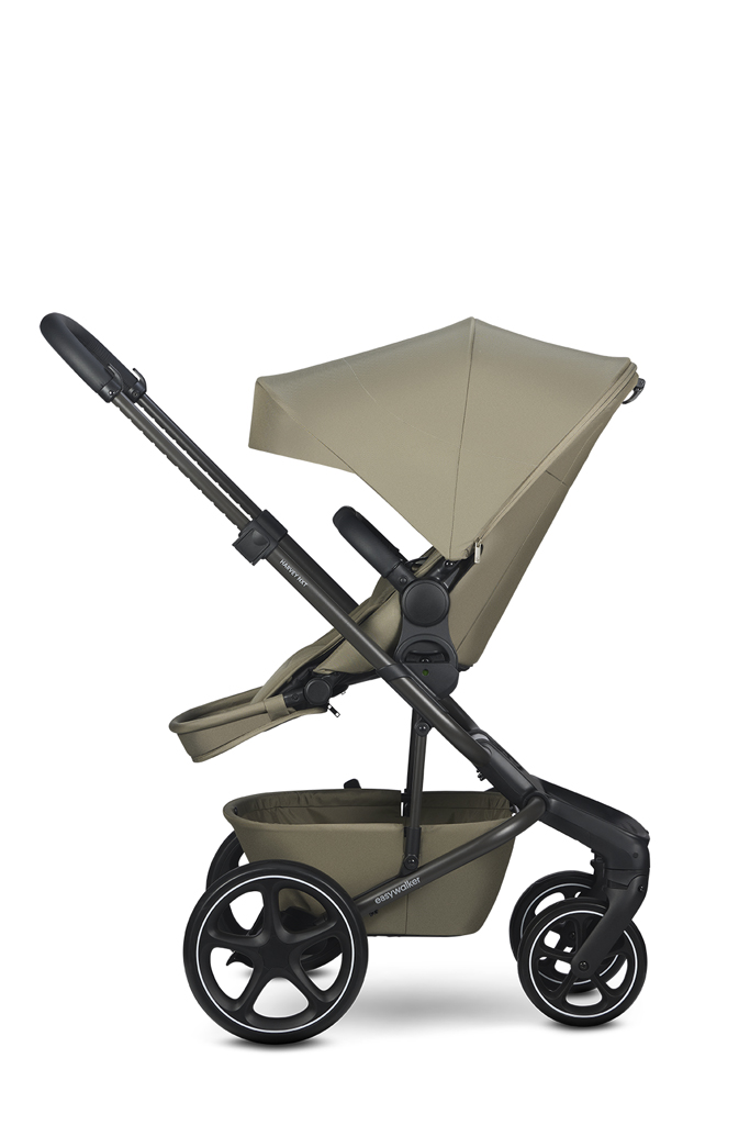 EASYWALKER Set XXL kočík kombinovaný Harvey NXT s príslušenstvom Moss Green