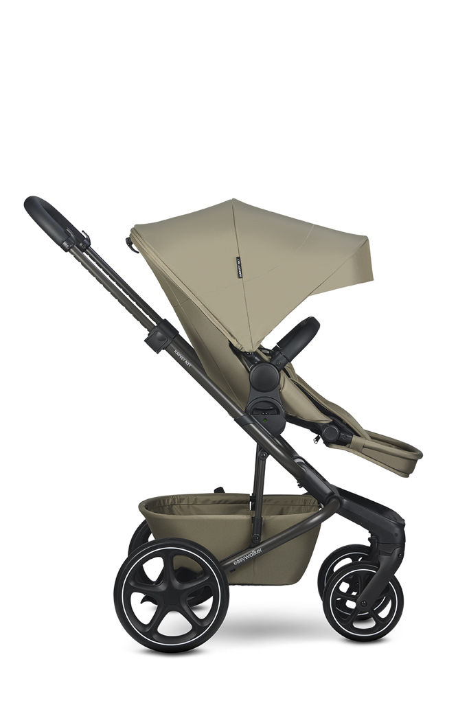 EASYWALKER Set XXL kočík kombinovaný Harvey NXT s príslušenstvom Moss Green