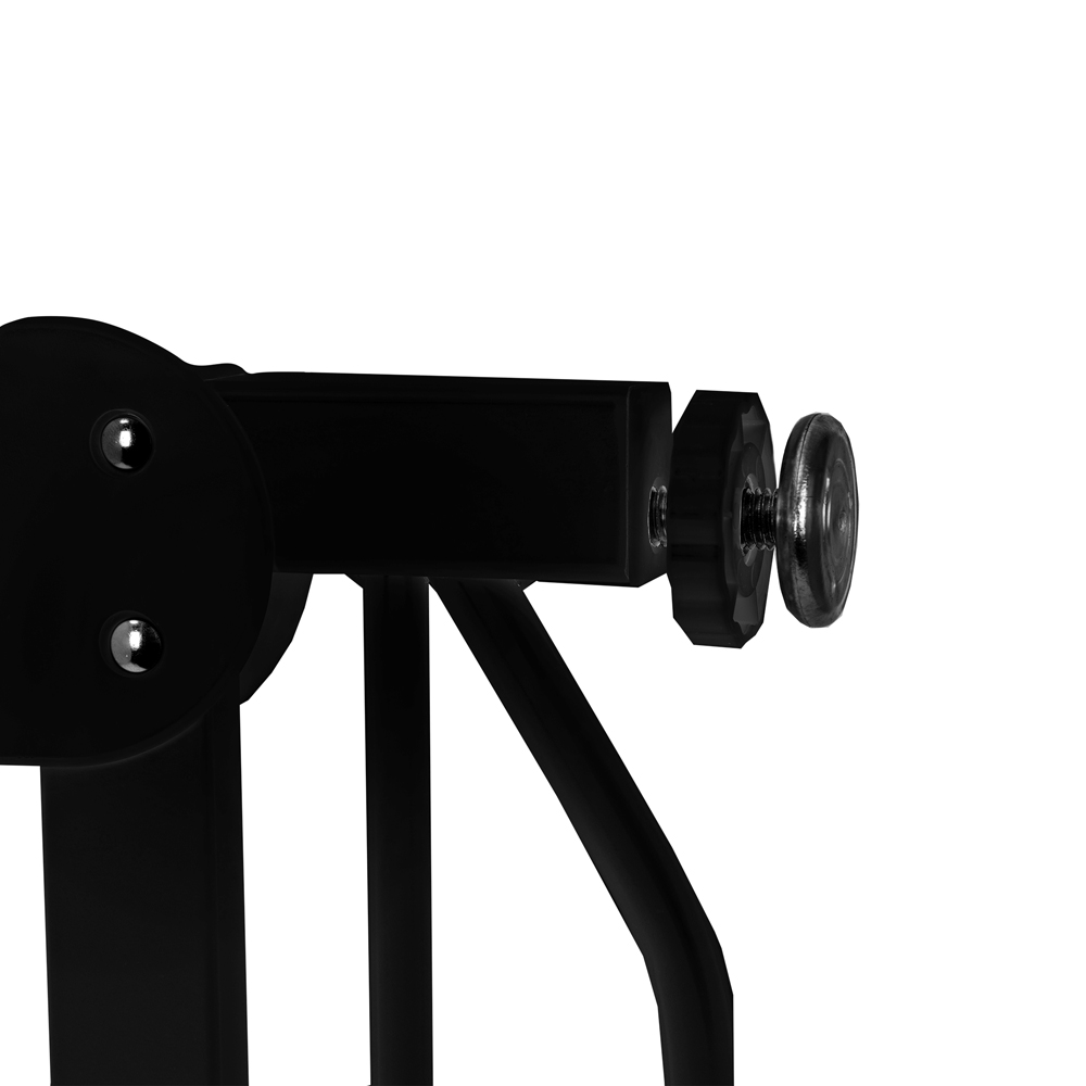 LIONELO Detská zábrana Truus Slim Black Onyx 75-105 cm