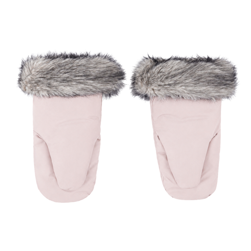PETITE&amp;MARS Set zimný fusak Comfy 4v1 + rukavice na kočík Fjora Rose Petal