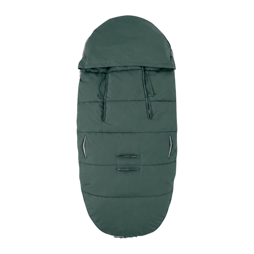 PETITE&amp;MARS Set zimný fusak Comfy 4v1 + rukavice na kočík Fjora Veritable Khaki