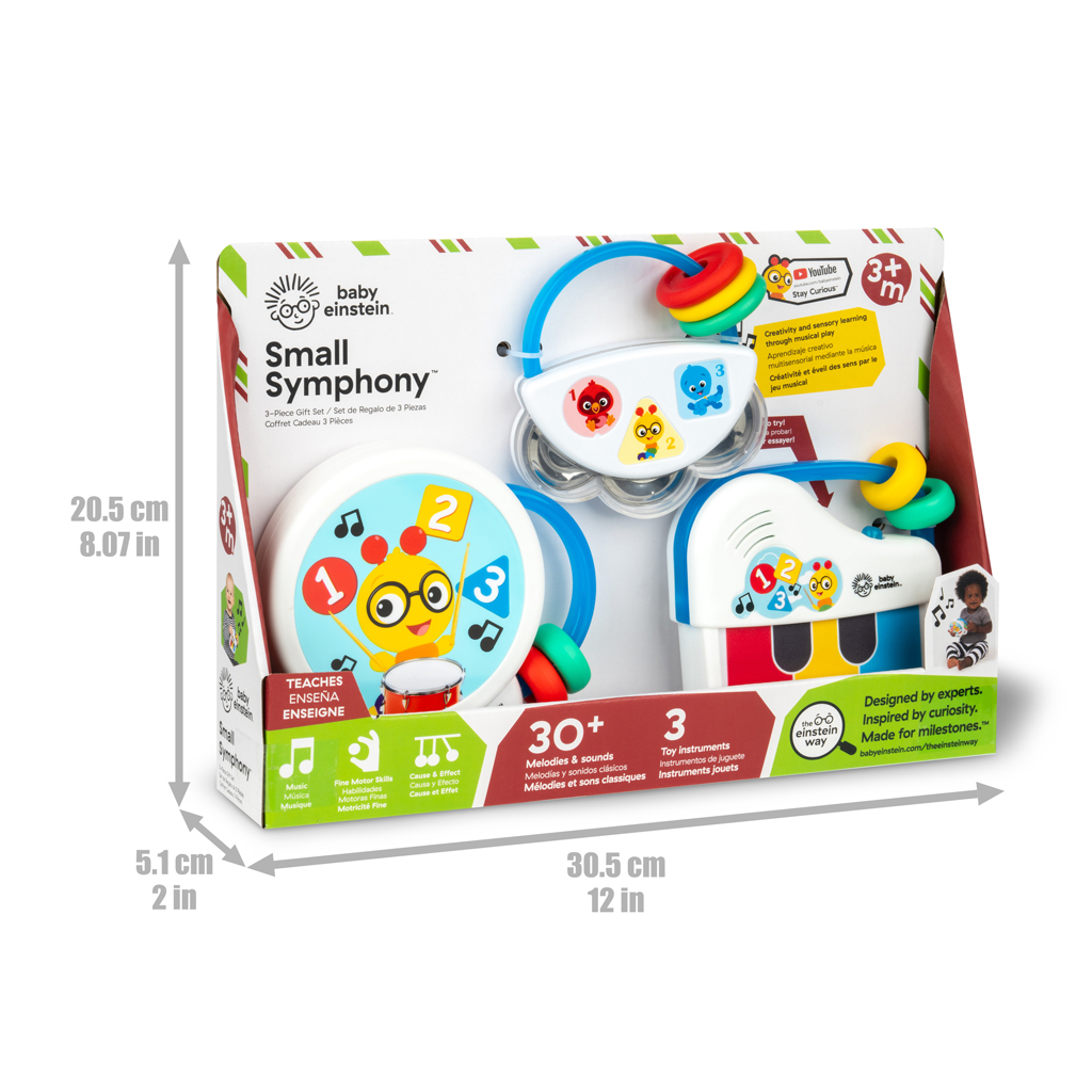 BABY EINSTEIN Sada darčeková interaktívna Small Symphony™, 3m+
