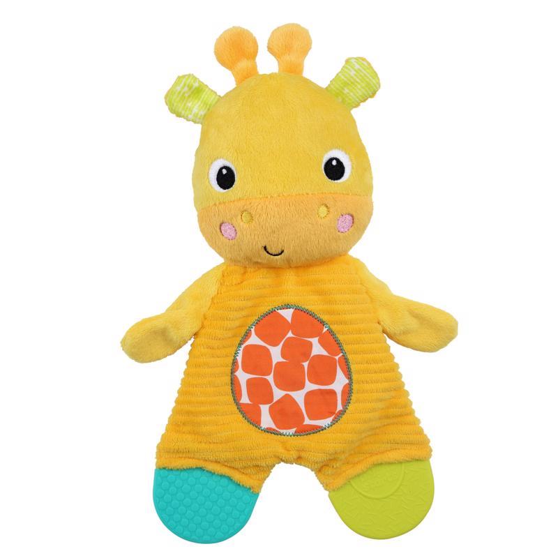 BRIGHT STARTS Hračka - hryzačka Snuggle&amp;Teethe žirafa 0m+