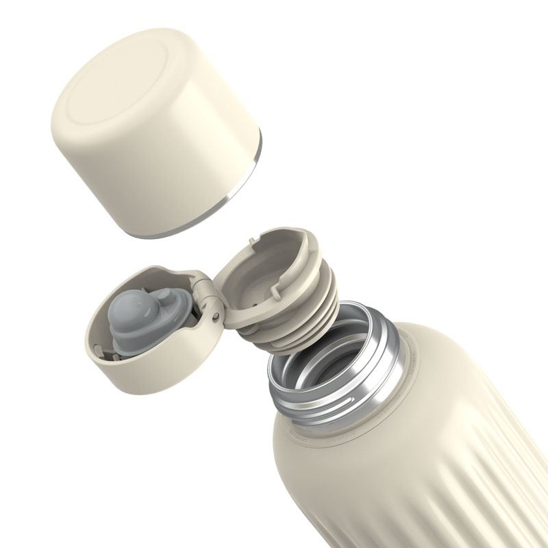 NENO Ohrievač mlieka, vody a nápojov Nevio bezdrôtový s funkciou preplachu, 500 ml, 35–55 °C, USB-C