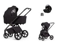 Venicci Claro2 + Venicci Tiago 360 + Otočná báza Venicci Tiago 360 Noir