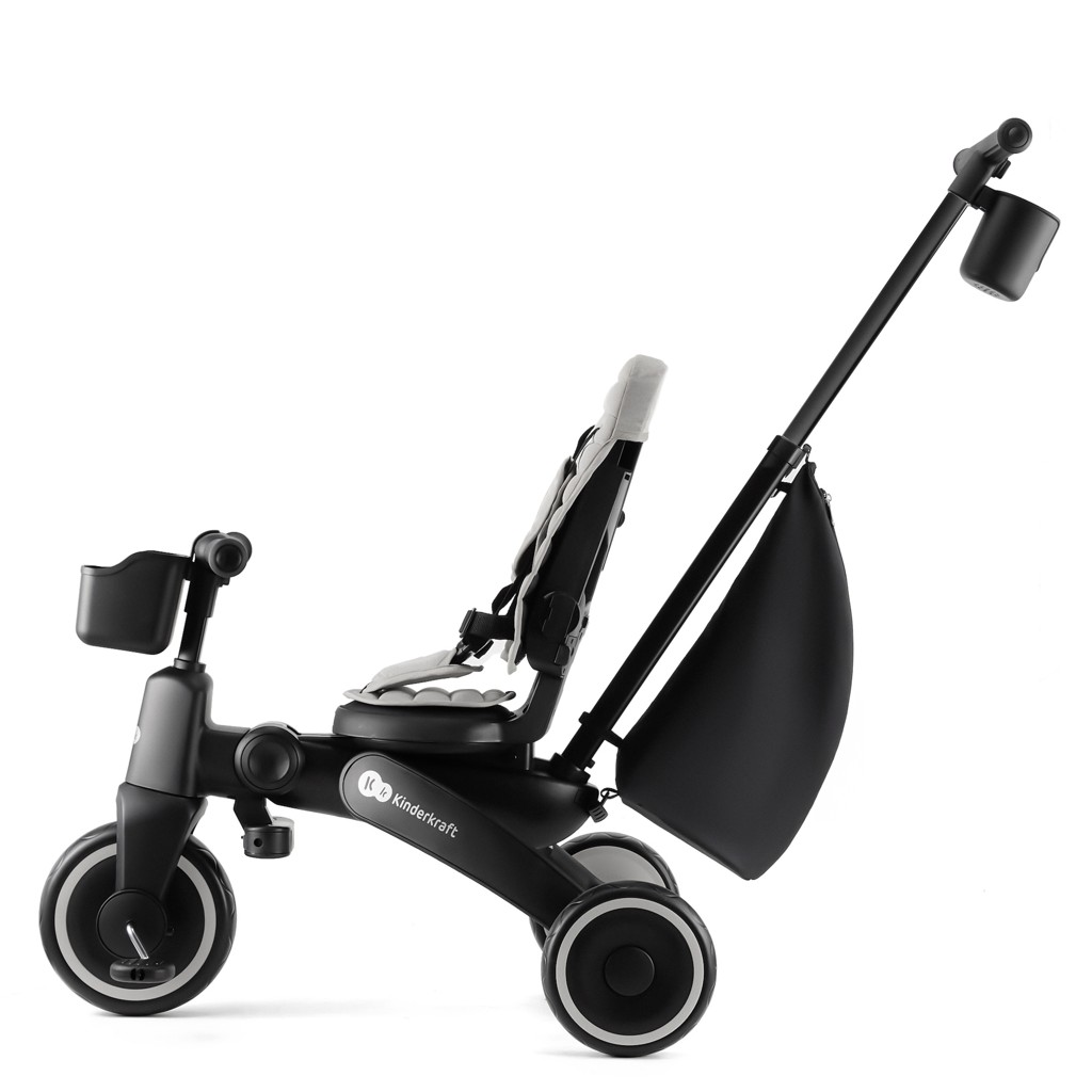 KINDERKRAFT Detská trojkolka Jazz 2 Grey