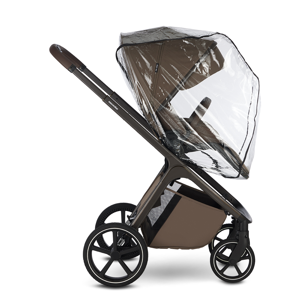 EASYWALKER Set kočík 4v1 Zoey Go Chestnut Brown XXL Limited + CBX Aton B2 i-Size + Cybex Base One