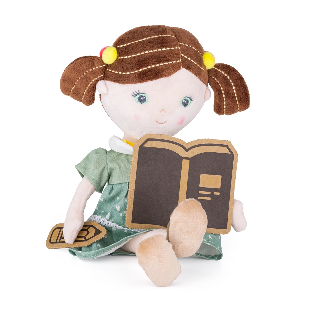 PETITE&amp;MARS Bábika plyšová Hannah 0m+, 35 cm