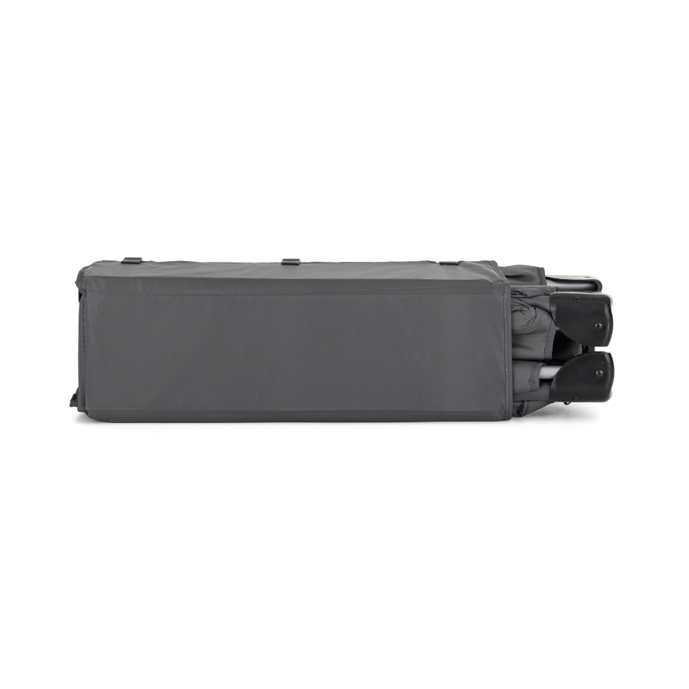 PETITE&amp;MARS Postieľka cestovná Koot Lite, Dark Grey
