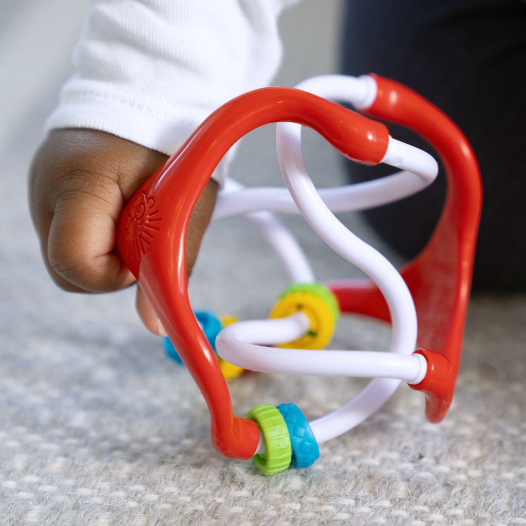 BABY EINSTEIN Hračka lopta senzorická Slide &amp; Swirl™ 3m+