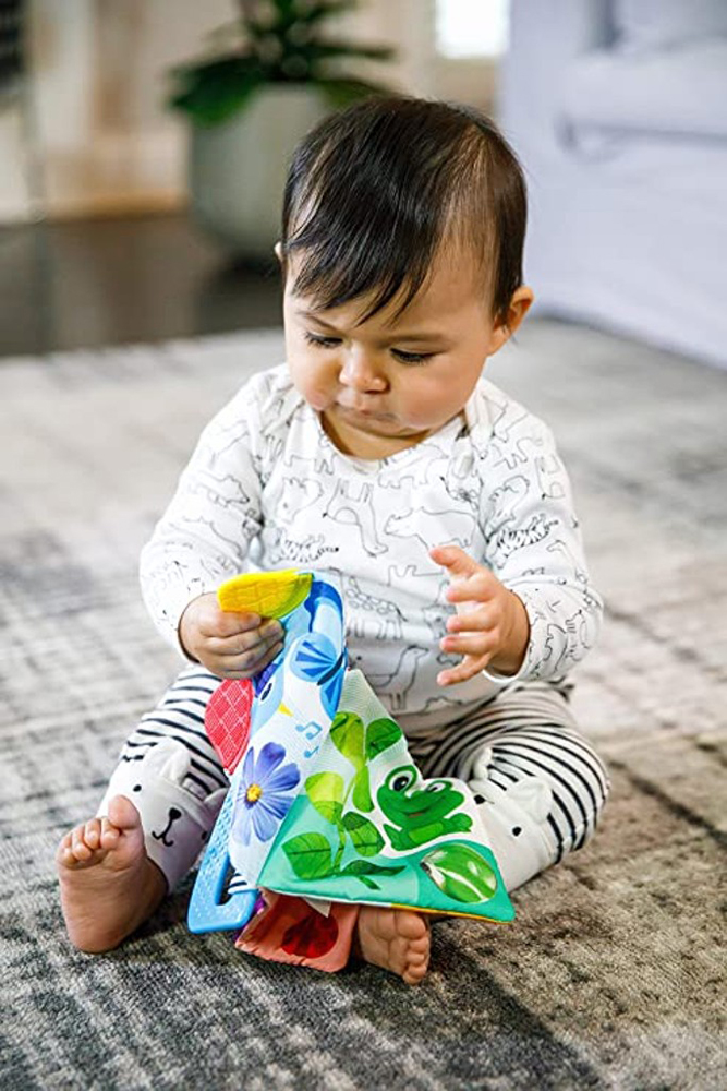 BABY EINSTEIN Hryzačka/knižka Curious Explorers ™ 0m+