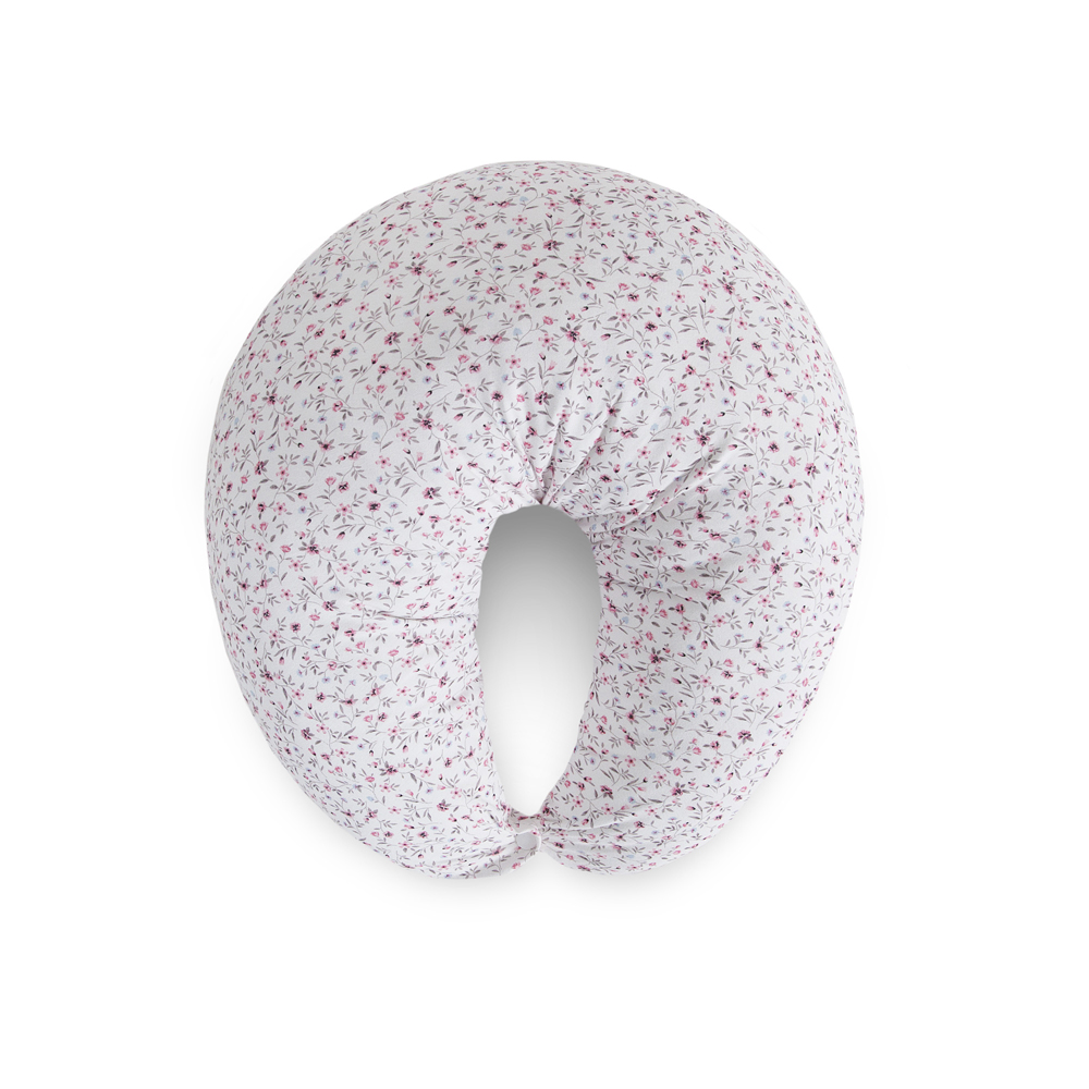 CEBA BABY Vankúš na dojčenie Huggy Basic Žerzej Forget-me-not, 150x60x37cm