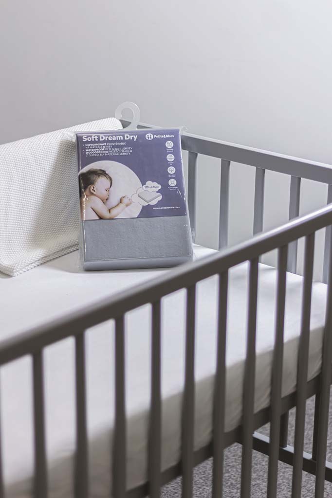PETITE&amp;MARS Napínacia plachta Soft Dream 120x60 White