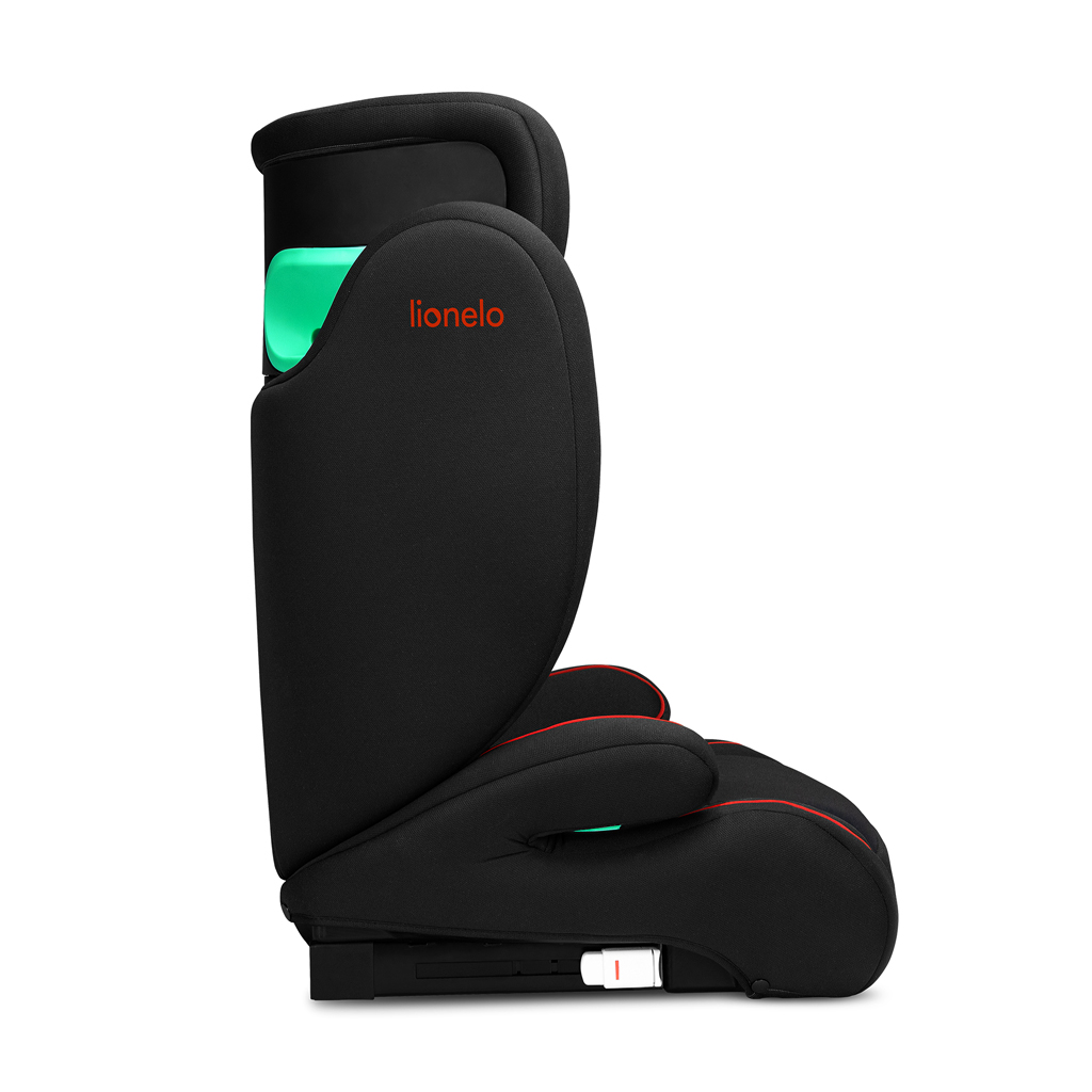 LIONELO Autosedačka Hugo i-Size (100-150 cm) Sporty Black Red