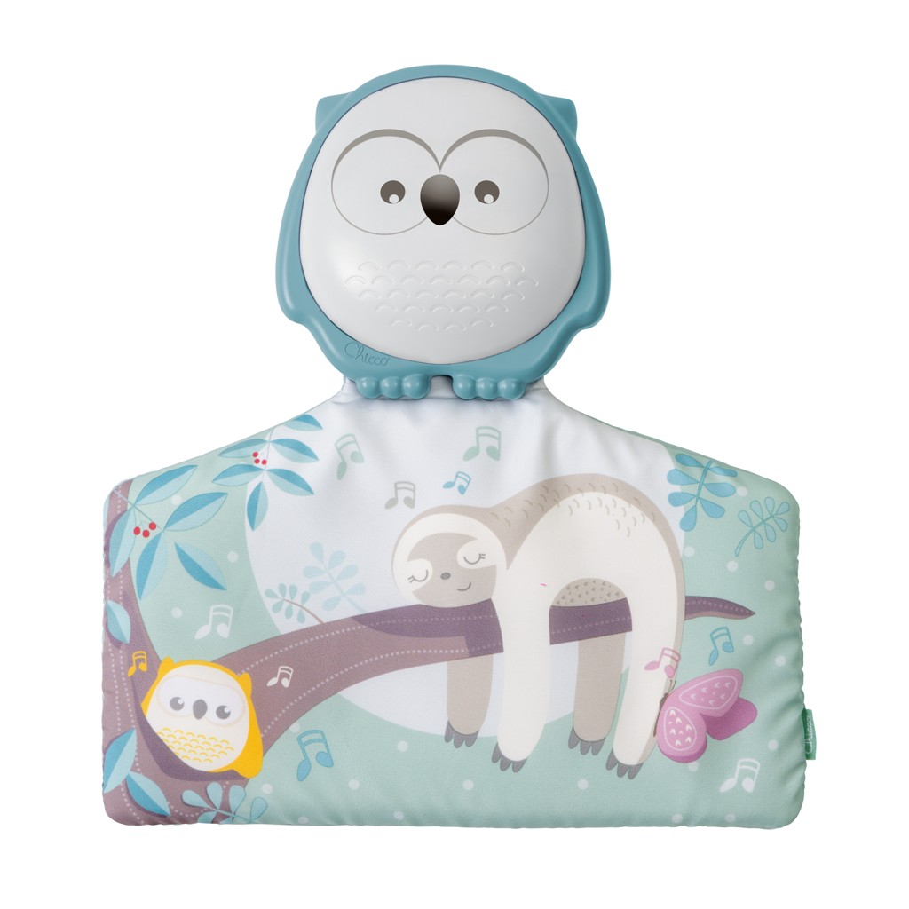 CHICCO Deka hracia Sovička 2v1 80x80 cm, 0m+