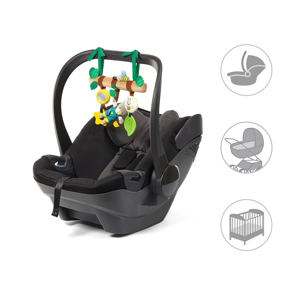 BABYONO Hračka na zavesenie záhradník Teddy 0m+
