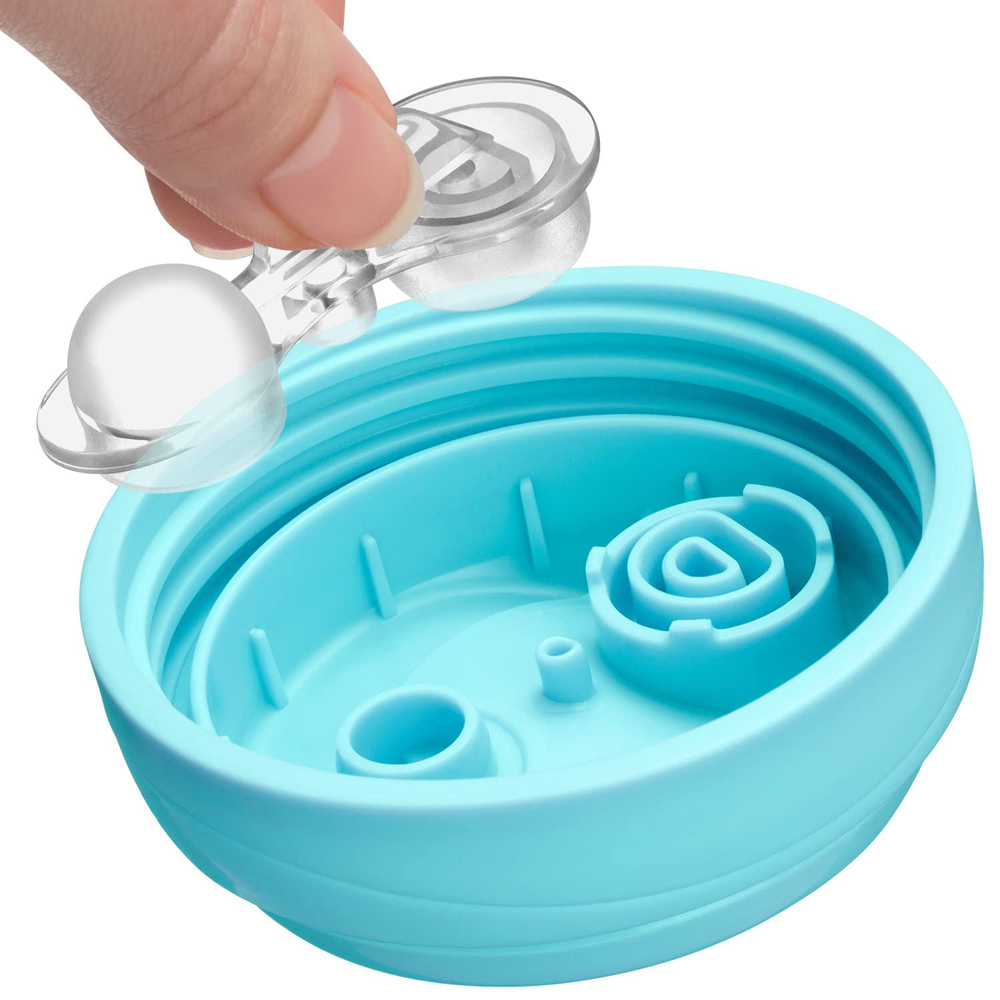 CHICCO Hrnček Active termo s tvrdým náustkom 266 ml, tyrkysový 14m+