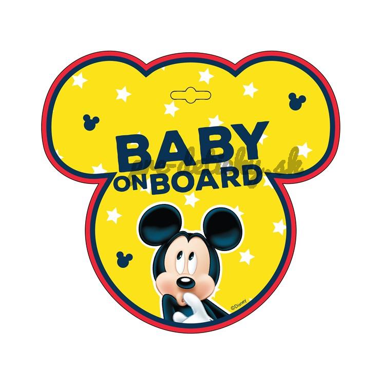 Disney Baby On Board Mickey baby on board označenie