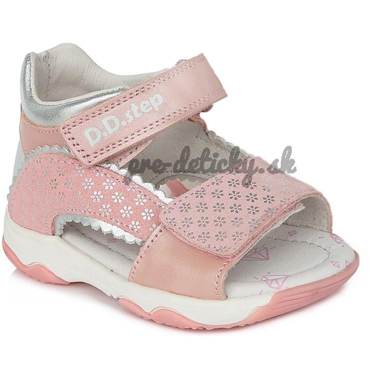 DD Step AC64-213 Daisy Pink detské sandále