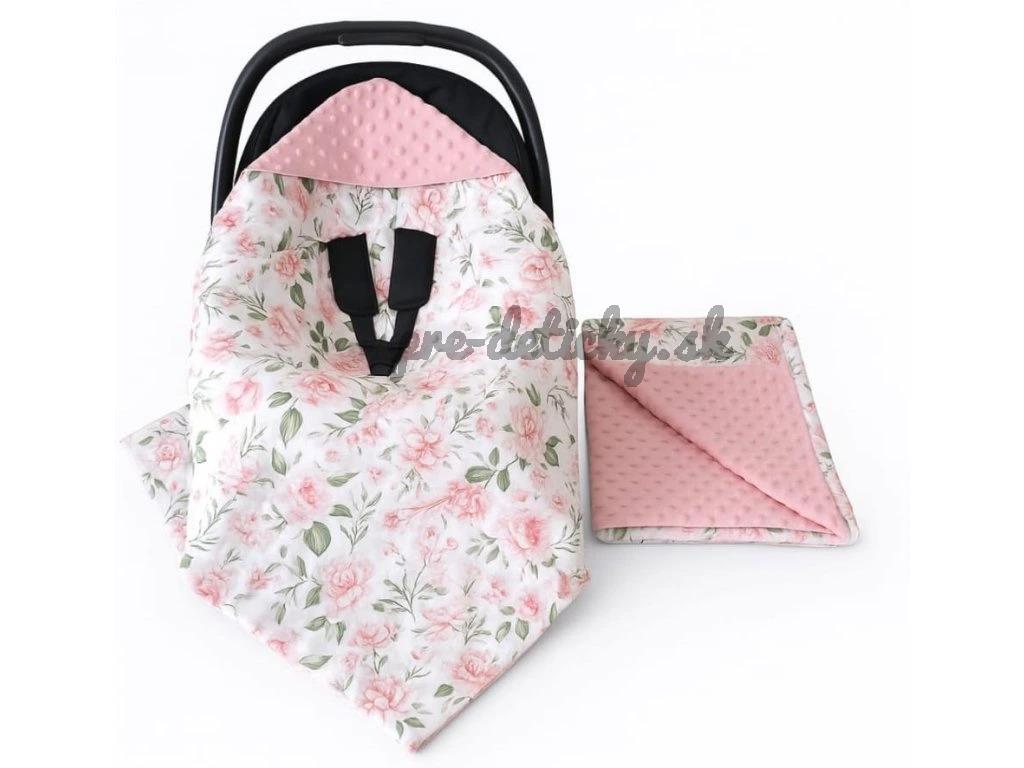 Gimme Five Deka Do Autosedačky Ružová