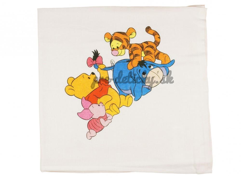 Bavlnené plienky Disney 70x70cm Winnie-the-Pooh