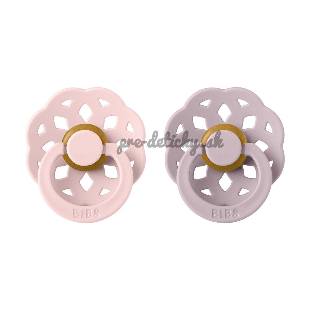 Bibs cumlíky z prírodného kaučuku Blossom/Dusky Lilac 2ks 0-6 m