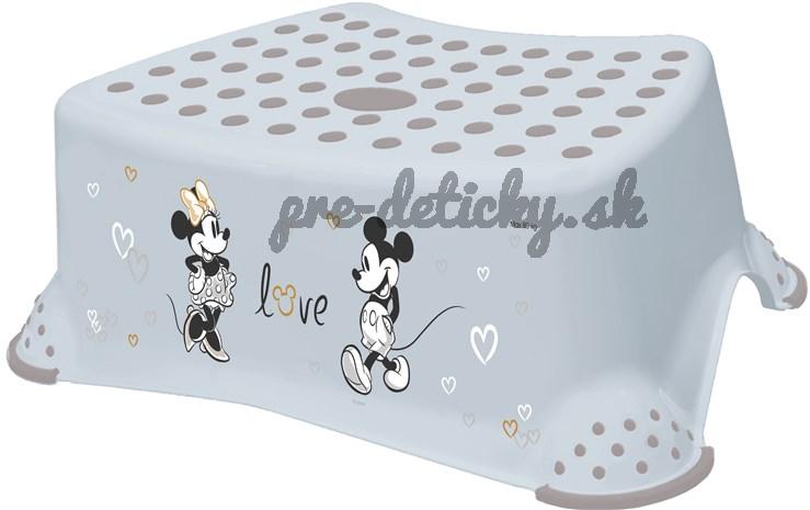 keeeper Step Stool With Anti-Slip Function Mickey Mouse schodík