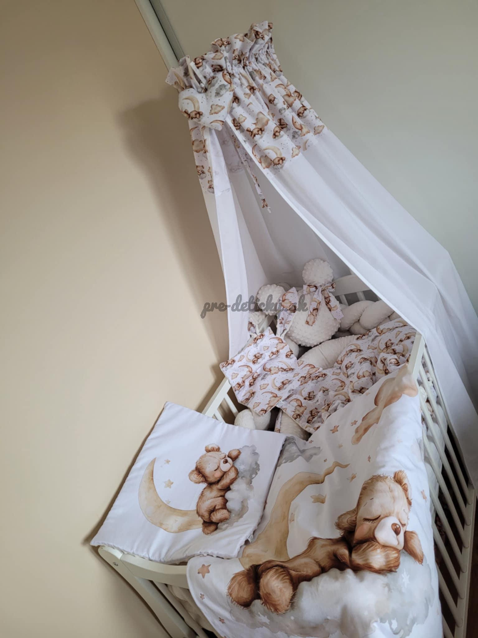 Handmade set do postieľky Medvedíky(Základná cena obsahuje len hniezdo!)