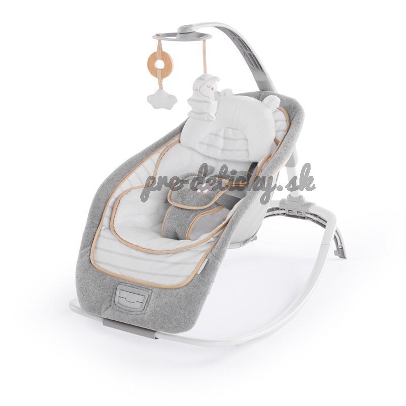 INGENUITY Húpatko vibrujúce s melódiou Boutique 0m+ do 18 kg