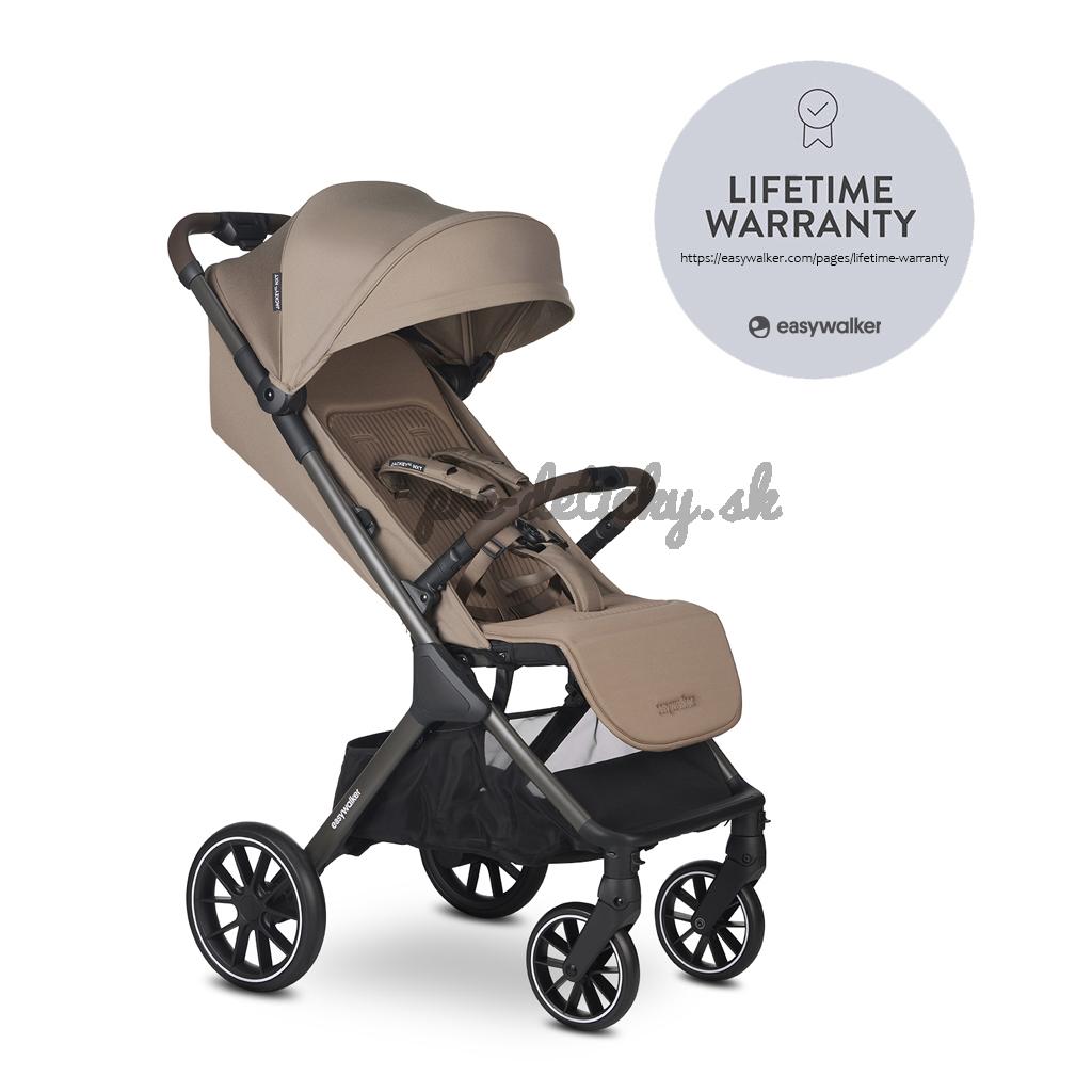 EASYWALKER Športový kočík Jackey XL NXT Mocha Brown