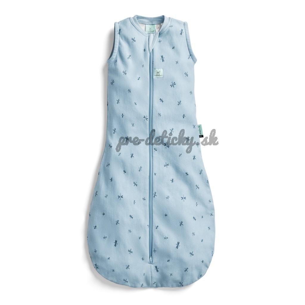 ERGOPOUCH Vak na spanie organická bavlna Jersey Dragonflies 3-12 m, 6-10 kg, 0,2 tog