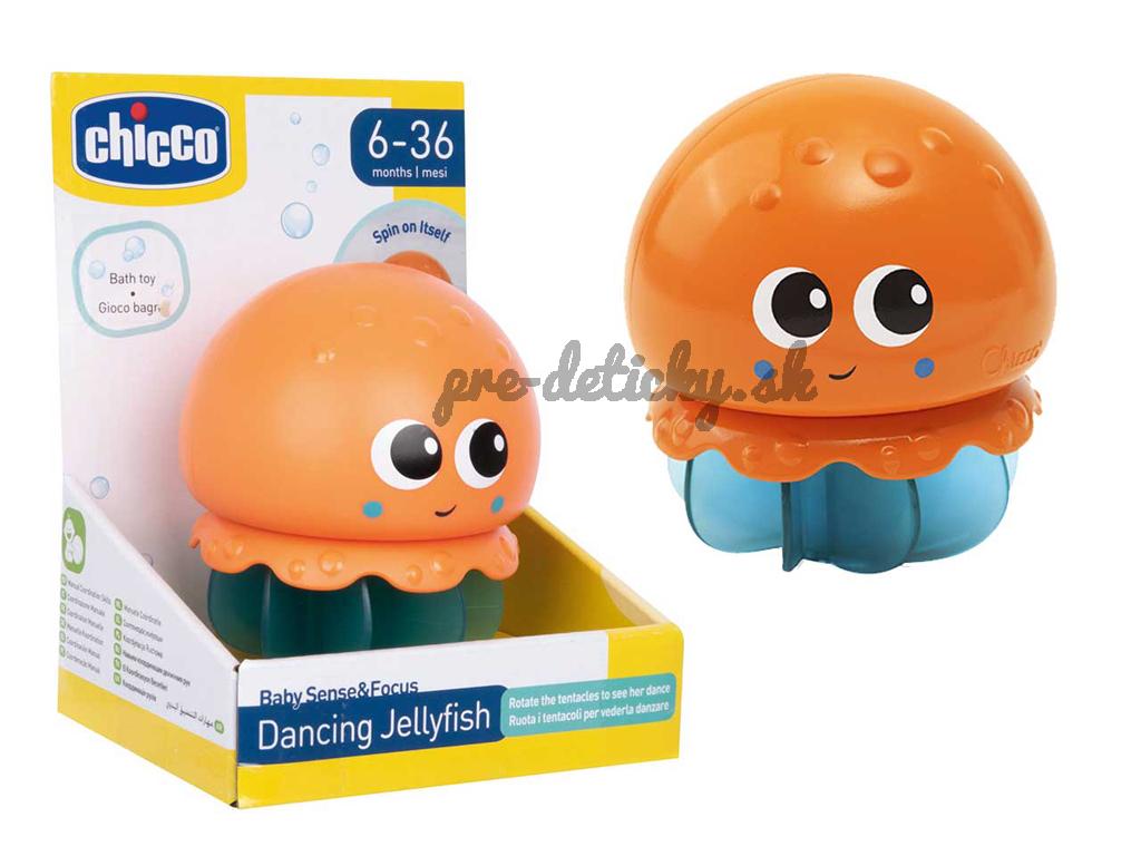 CHICCO Hračka do vody Medúza tancujúca 6m+