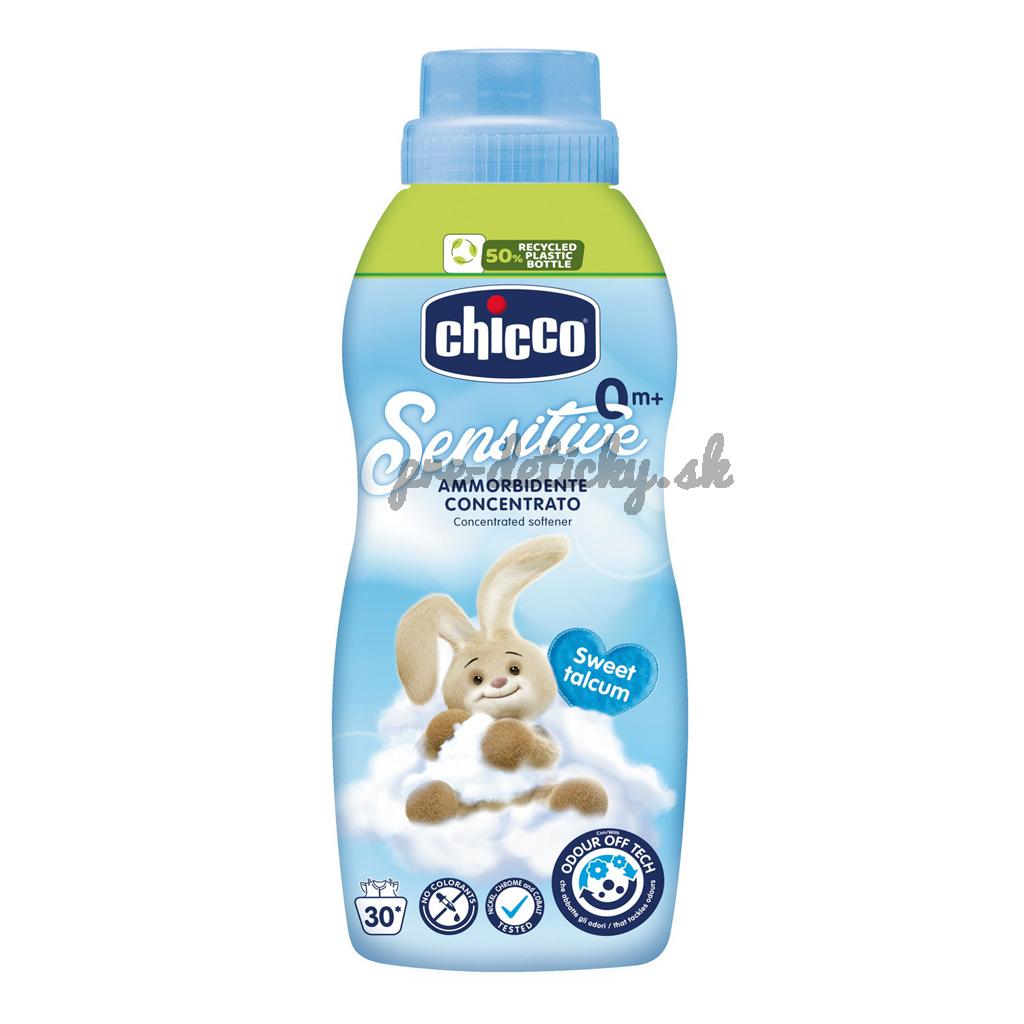 CHICCO Aviváž koncentrovaná Baby Sensitive Sladký púder 750ml