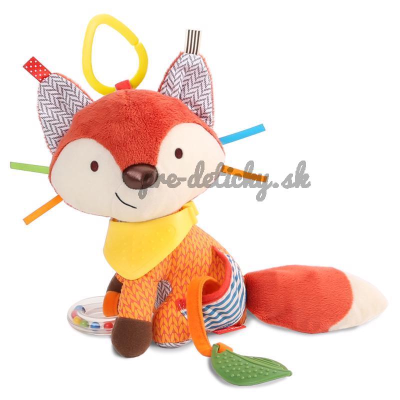 SKIP HOP Hračka aktívna na C krúžku Bandana Buddies Líštička 0m+