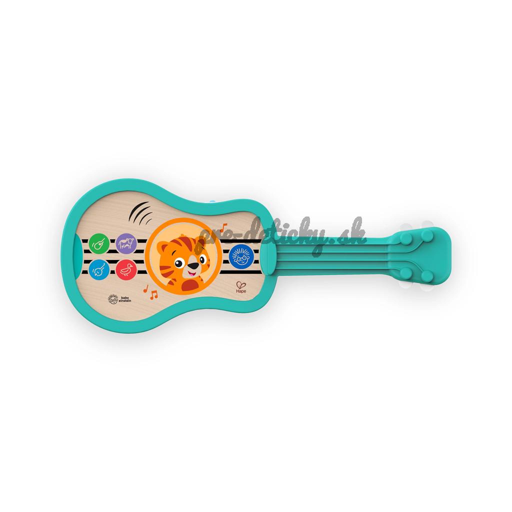 BABY EINSTEIN Hračka hudobná drevená ukulele Magic Touch HAPE 6m+