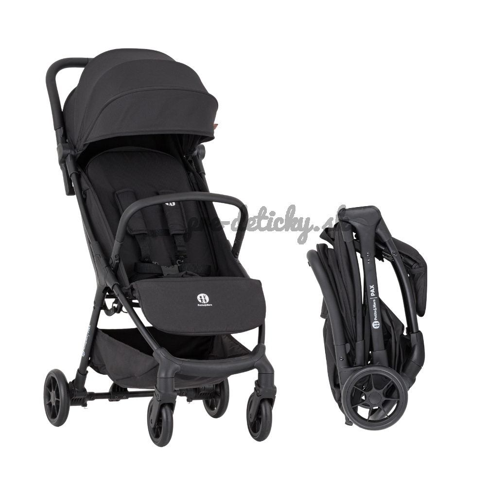 PETITE&MARS Kočík športový Pax Perfect Black