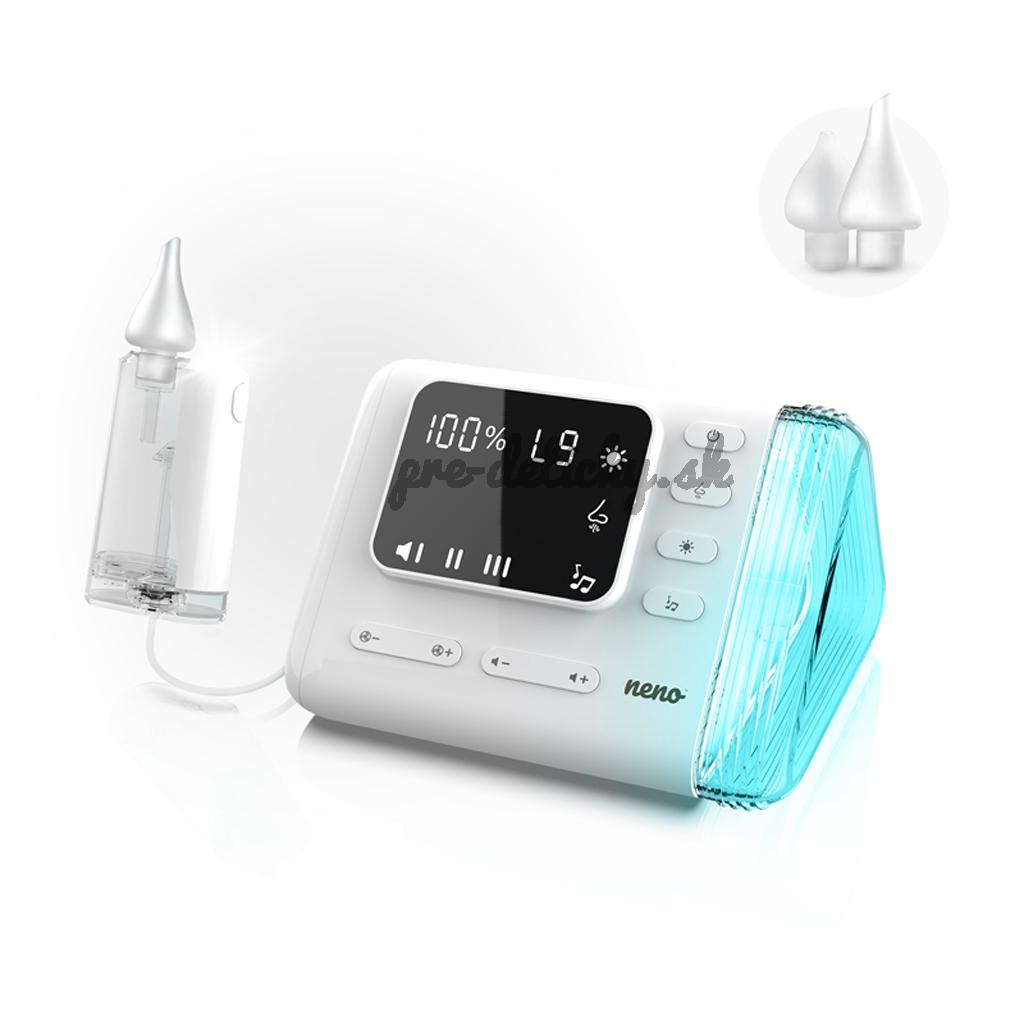 NENO Odsávačka nosných hlienov Nariz bezdrôtová s Active AirFlow, UV sterilizáciou, LED svetlom