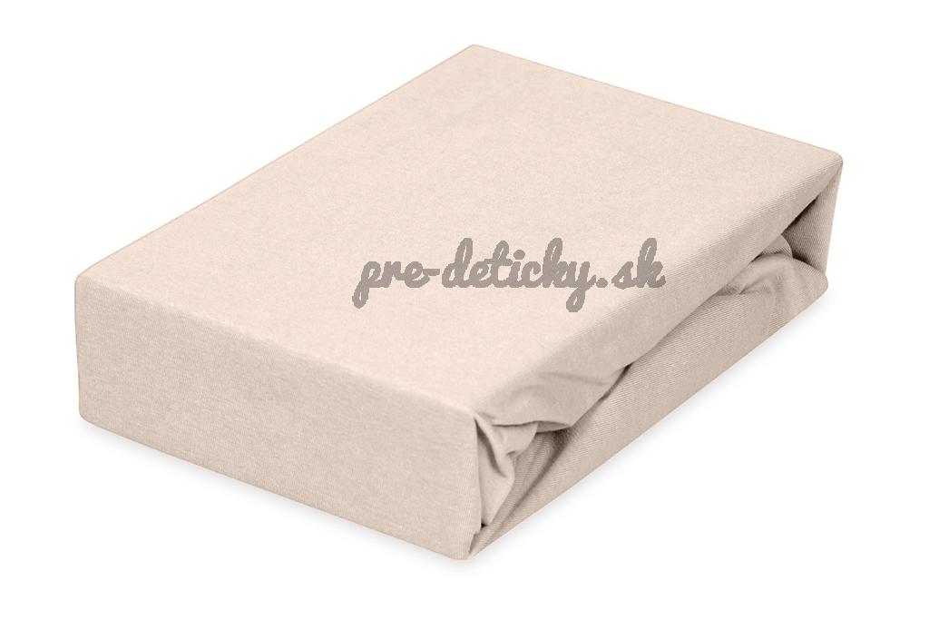 BABYMATEX Plachta nepremokavá Jersey 60x120 cm béžová