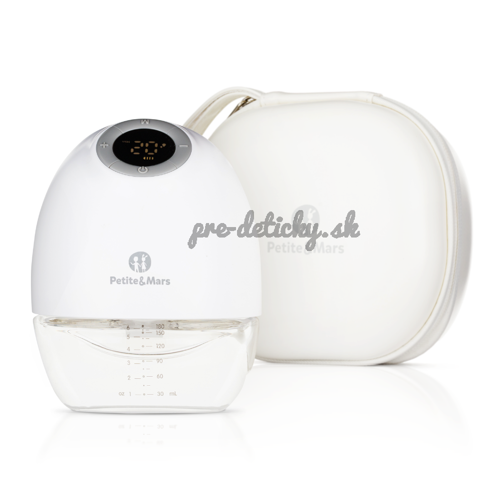 PETITE&MARS Odsávačka materského mlieka elektrická handsfree Gaia