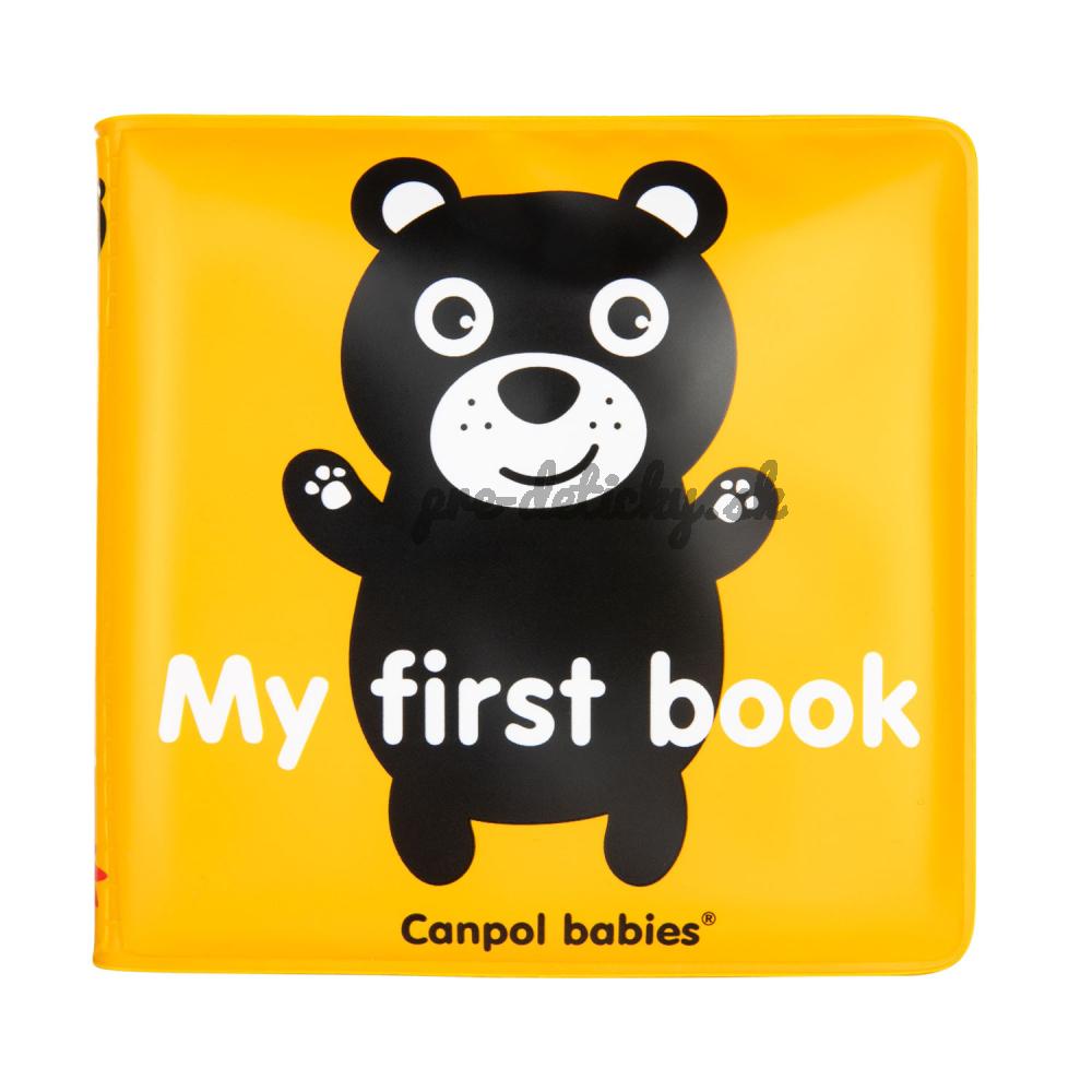 CANPOL BABIES Mäkká knižka pískacia - Sensory Toys