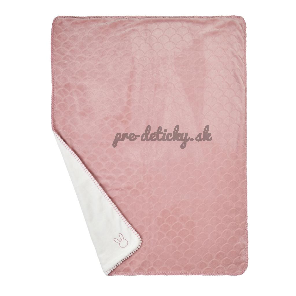 NATTOU Deka Lapidou old pink/white 75x100 cm