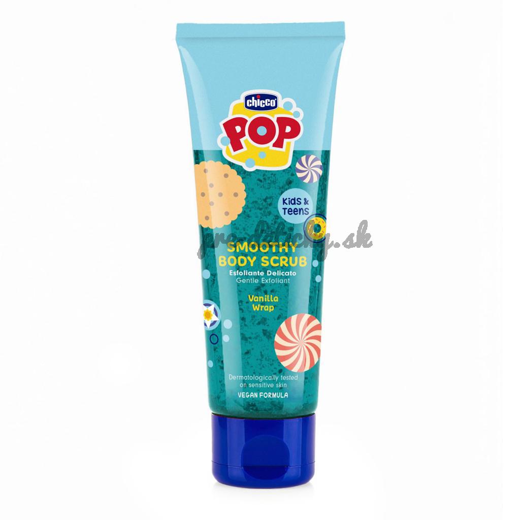 CHICCO Telový peeling Vanilla Smoothy POP pre deti a teenagerov 150ml