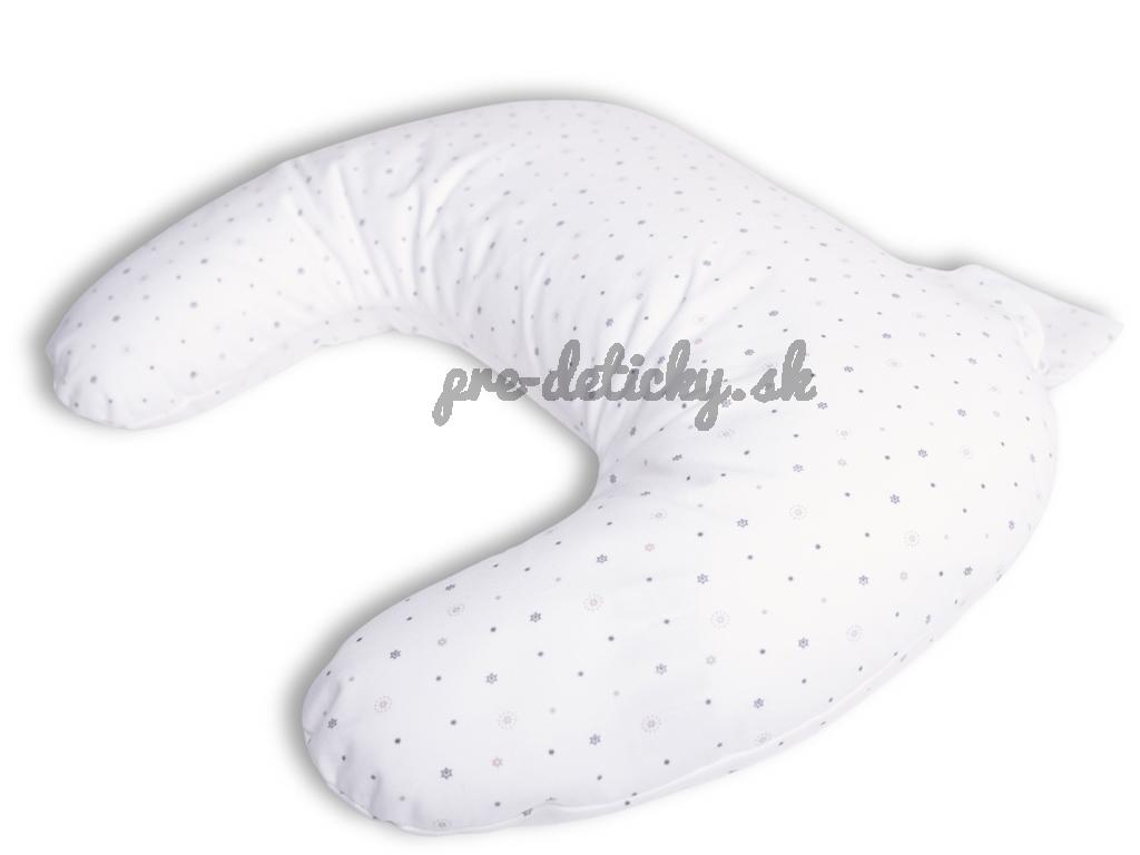 BABYMATEX Vankúš na dojčenie polohovací miniRelax Jersey 150cm Hviezdičky