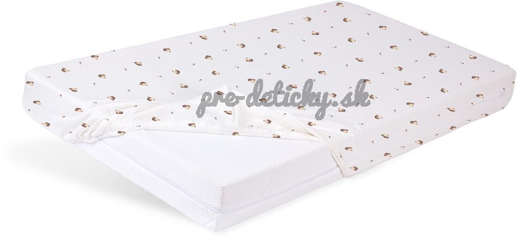 BABYMATEX Plachta napínacia Jersey 60x120cm Medvedík