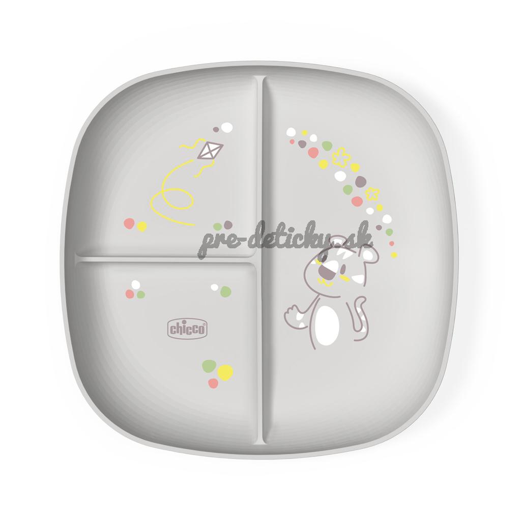 CHICCO Tanier delený grey 12m+
