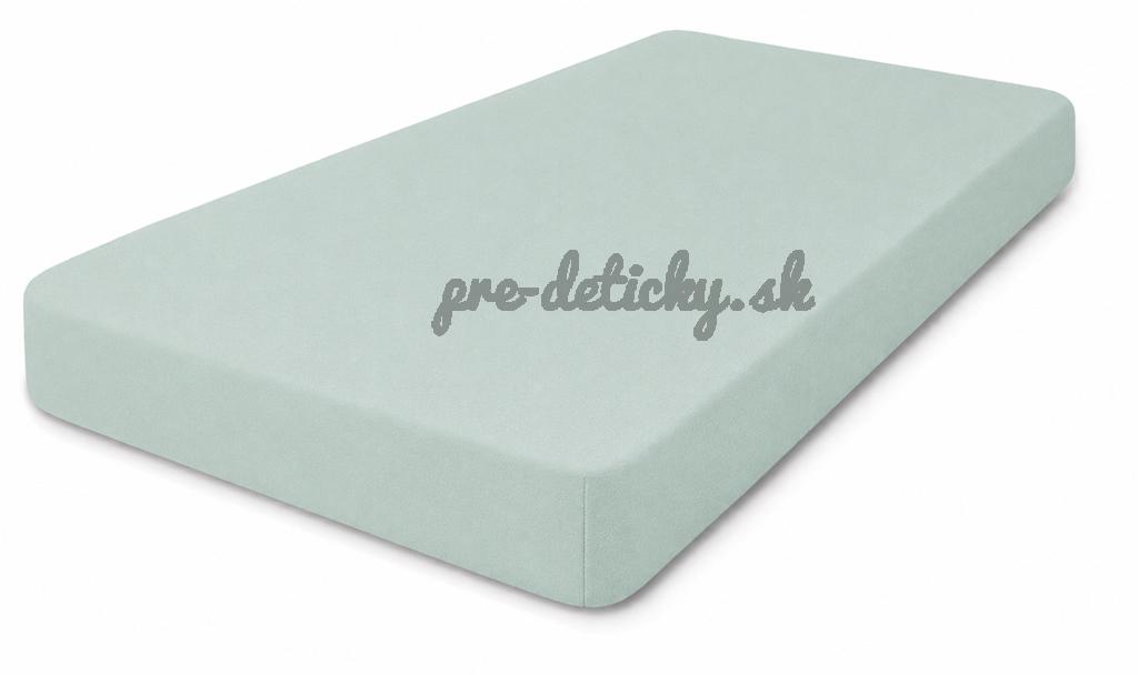BABYMATEX Plachta napínacia Jersey 60x120cm Sage Green