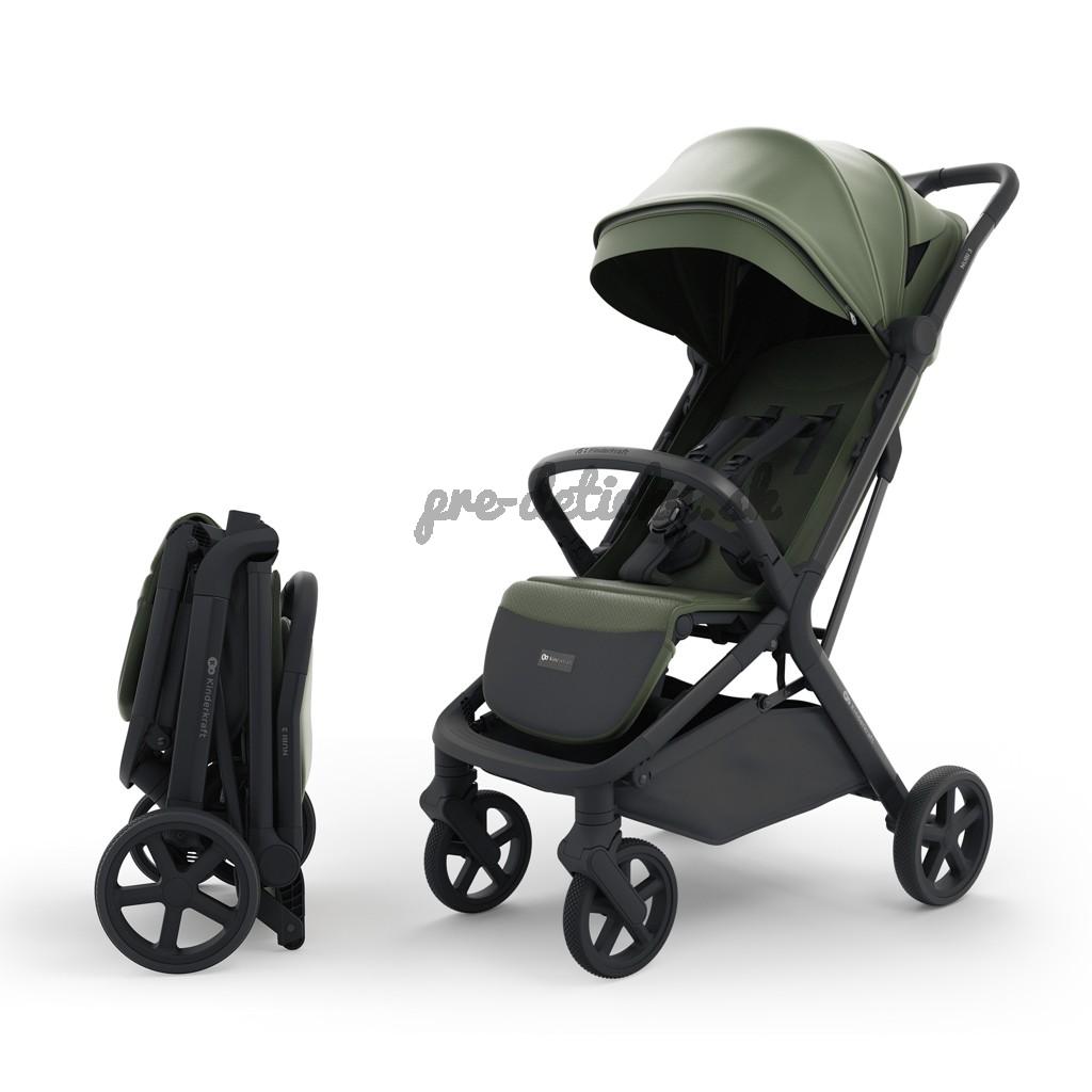 KINDERKRAFT SELECT Kočík športový Nubi 3 Mystic Green