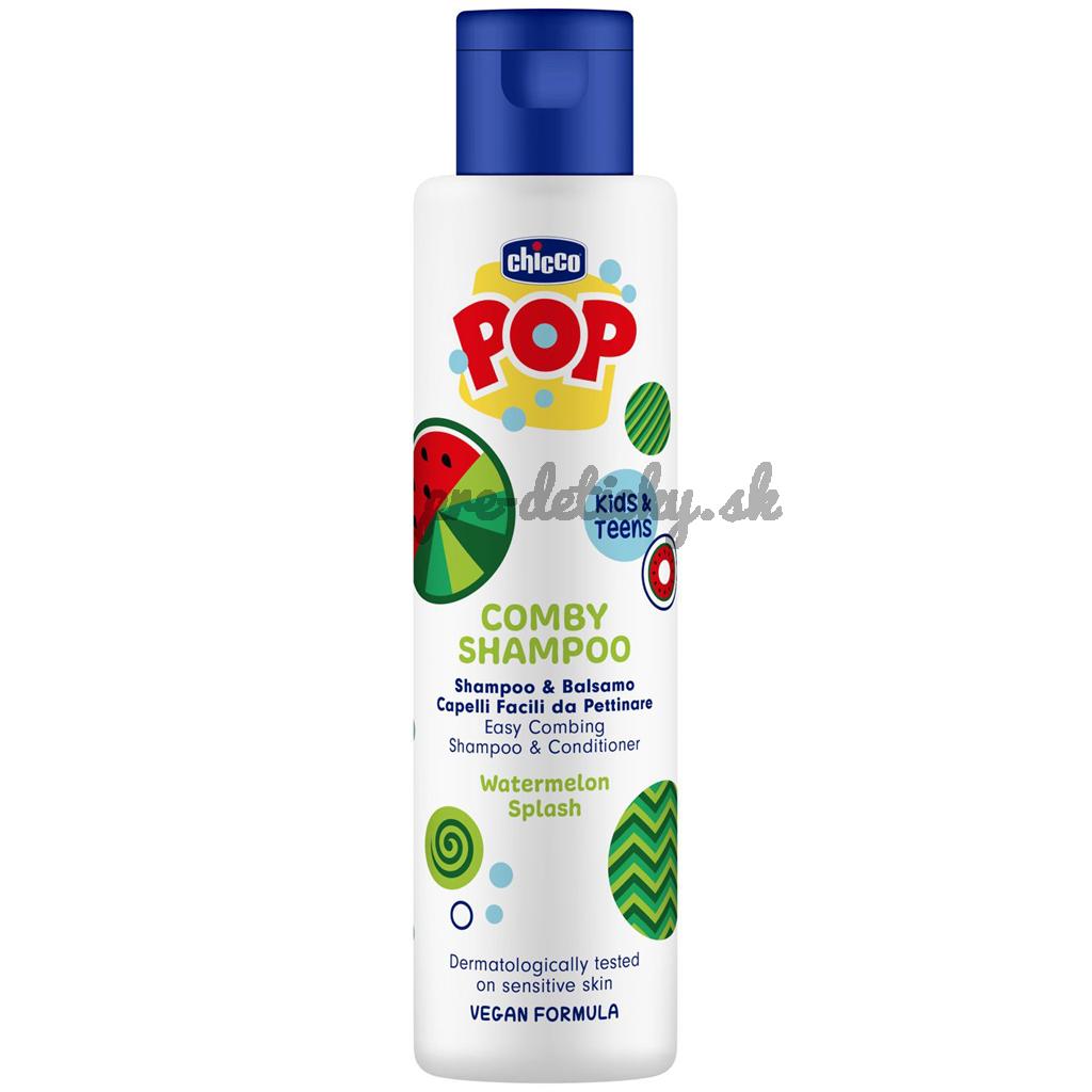 CHICCO Šampón a kondicionér Comby Watermelon POP pre deti a teenagerov 250ml