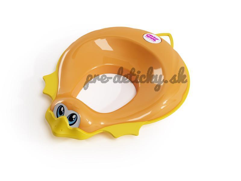 OK BABY Redukcia na WC Ducka oranžová 45