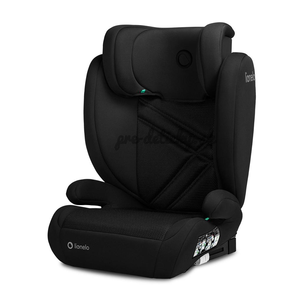 LIONELO Autosedačka Hugo i-Size (100-150 cm) Black Carbon